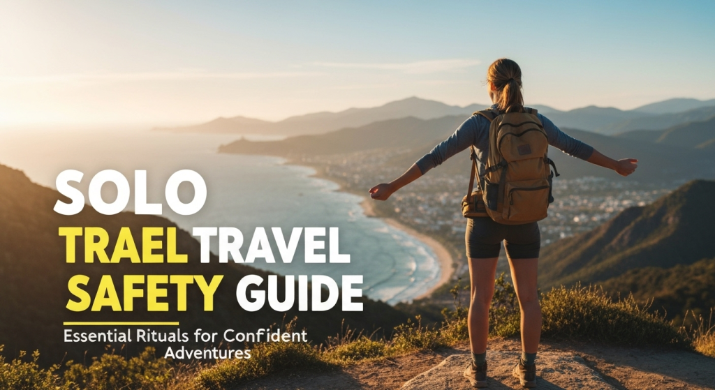 Solo Travel Safety: Essential Rituals and Strategies for Confident Independent Adventures
