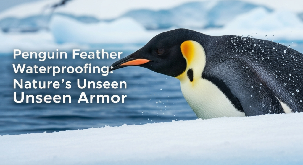 Unseen Armor: How Penguin Feathers Master Waterproofing