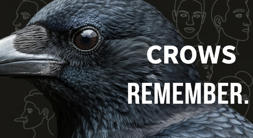 How Crows Remember Human Faces for Years