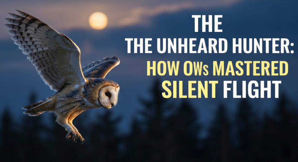Unheard Hunter: How Owls Mastered the Art of Silent Flight