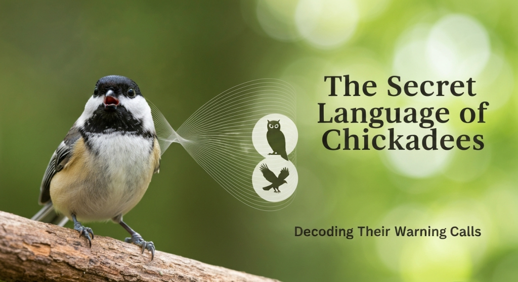 Secret Language of Chickadee Warning Calls