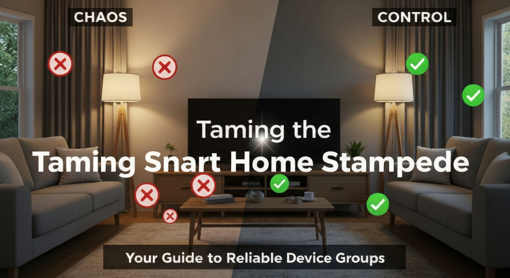 Taming the Smart Home Stampede: A Guide to Grouping Devices Without the Chaos